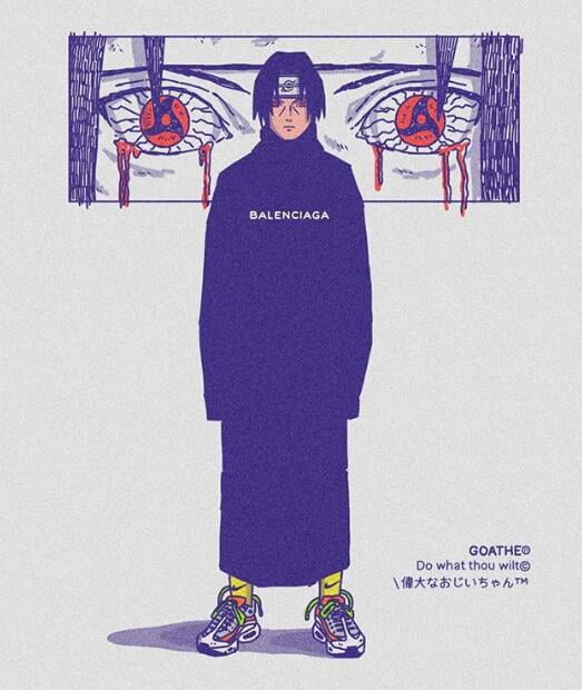 插画家描绘"潮流版动漫角色",街头风格帅气度爆棚!