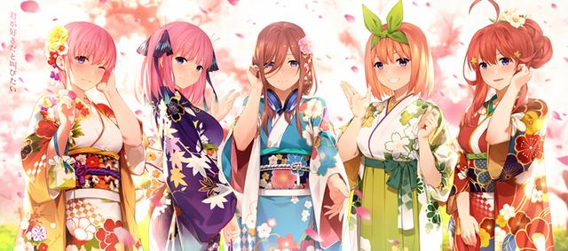 剧场版五等分的花嫁预计2022年夏季上映