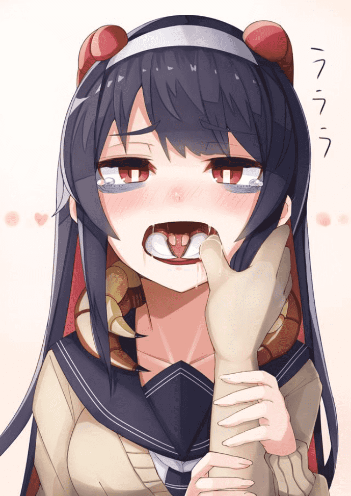 日本画师把蜈蚣画成美少女