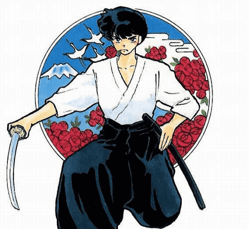 第三名《乱马1/2》九能带刀(1151票)然而后来实力与悟空越拉越大,渐渐