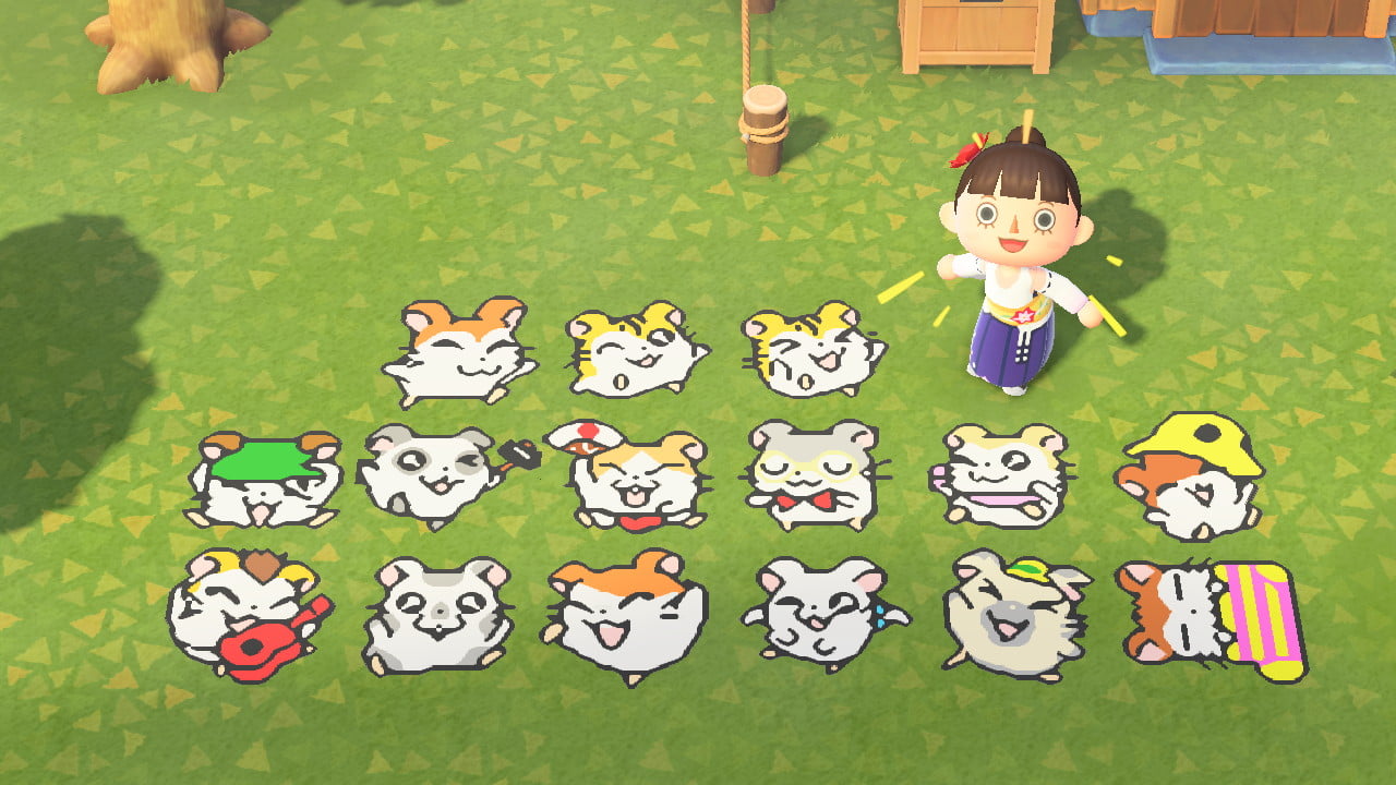 哈姆太郎「momo_uruha」这位大佬岛民则设计了《美少女战士》10位