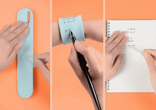 手机壳也能当笔记本！日本超未来感便签纸登场