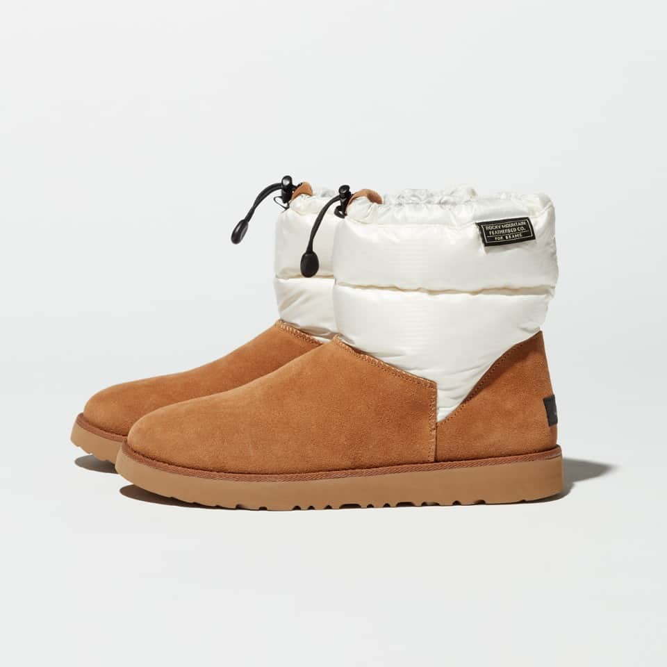 BEAMS x UGG x Rocky Mountain Featherbed 三方合作打造靴款