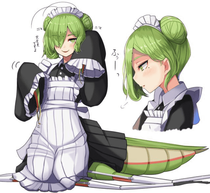 日本画师把蜈蚣画成美少女！