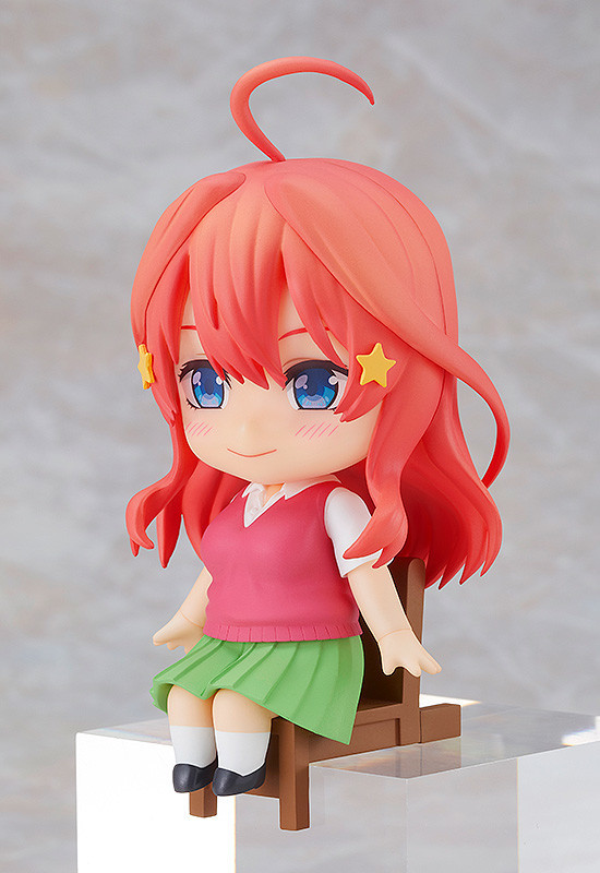 gsc《五等分的新娘》中野五月 坐吧黏土人 手办 - 哆咗看点 - 任意门