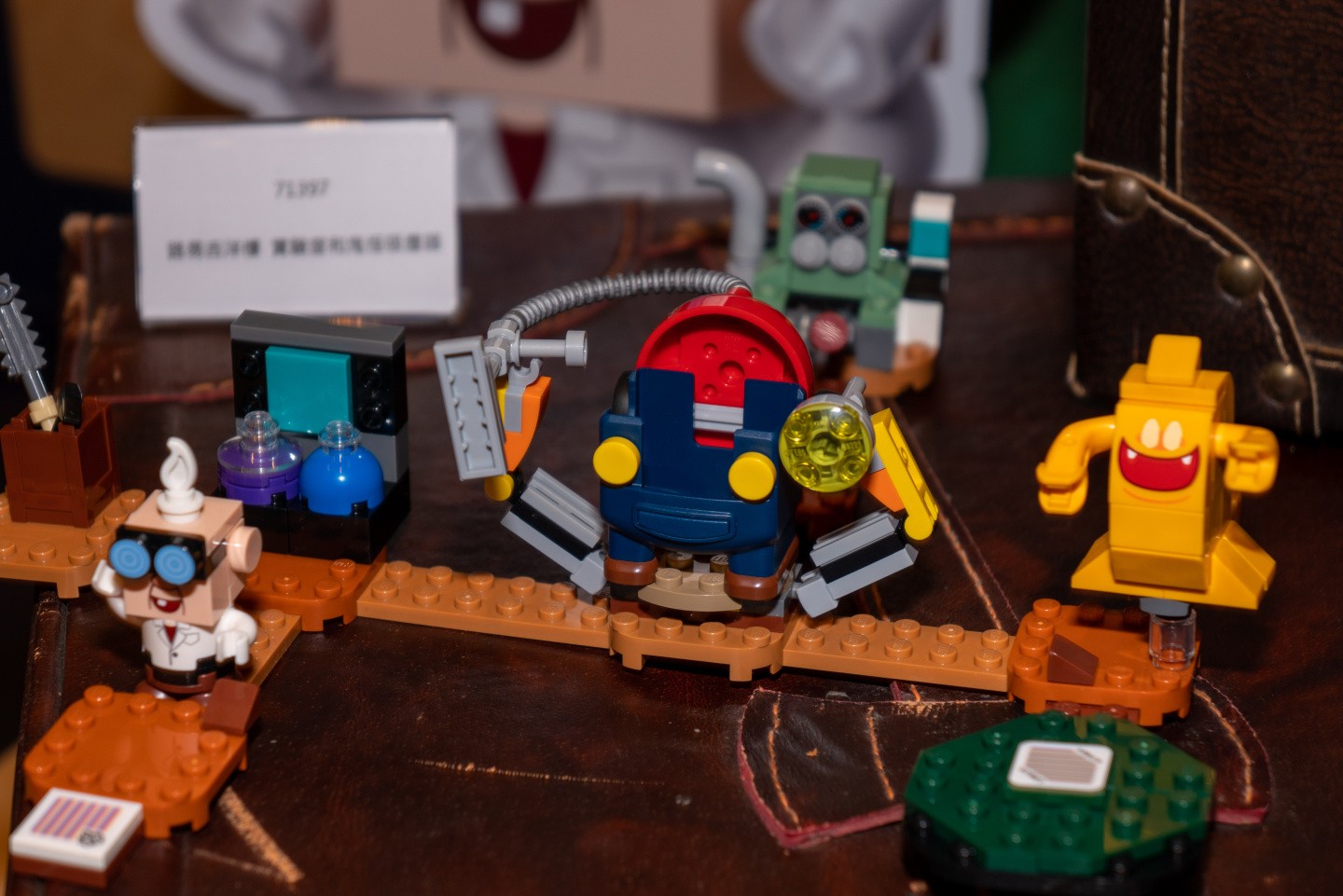 乐高推出路易吉洋楼主题积木盒组