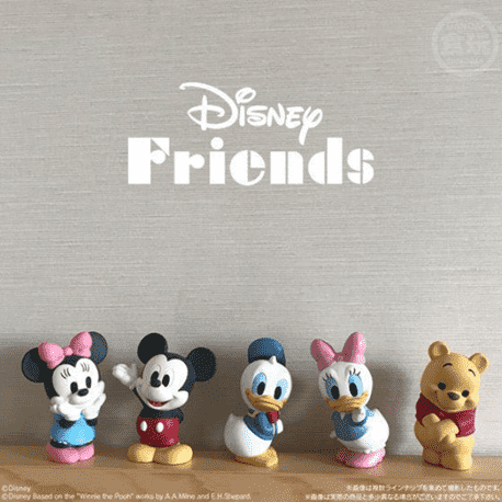 万代推出Disney Friends超萌食玩