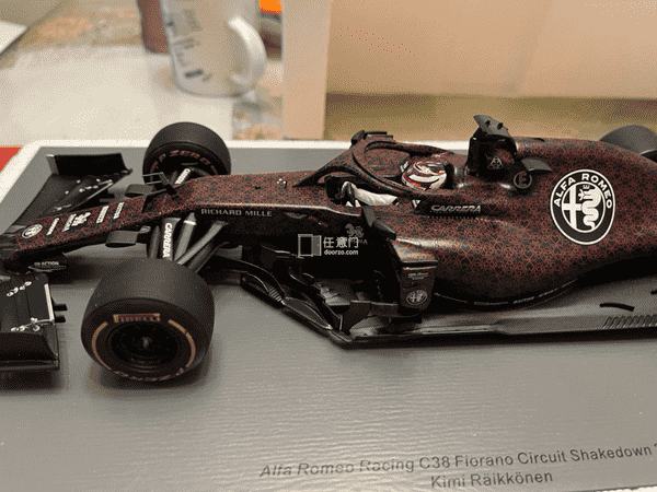 极为稀少的spark1/18  Kimi  阿尔法罗密欧C38测试车
