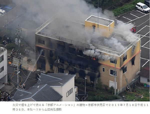 京都动画第一工作室遭纵火，已有33遇难！